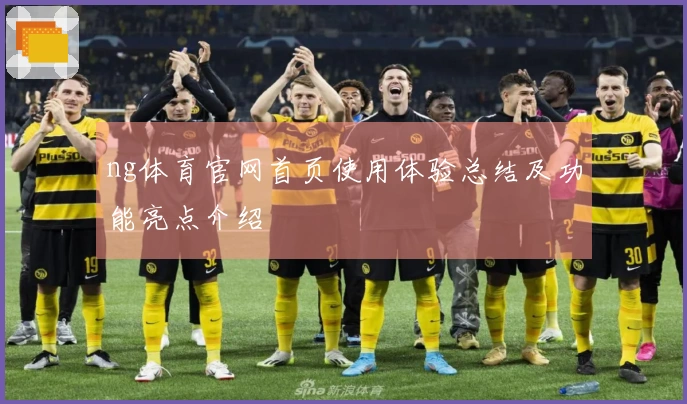 ng体育官网首页使用体验总结及功能亮点介绍